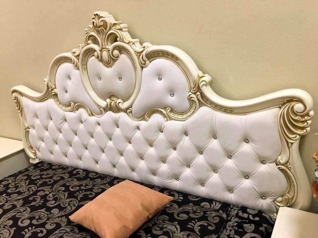 Фото Кровать двуспальная Лорена (СМ 180х200) с основанием от производителя Слониммебель в Бахчисарае по цене 62 430 ₽