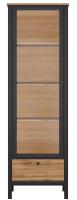 Шкаф Loft REG1W1S (дуб вотан, дуб вотан-черный (Black Red White (БРВ)) ) в Бахчисарае от производителя в интернет магазине Планета Комфорта Шкаф Loft REG1W1S (дуб вотан, дуб вотан-черный (Black Red White (БРВ)) ) в Бахчисарае от производителя