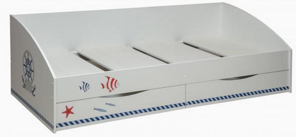 Фото Кровать односпальная Фея-3 (симметричная) (СМ 90х200) с основанием от производителя Олмеко в Бахчисарае по цене 14 030 ₽