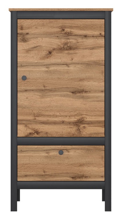 Фото Шкаф Loft REG1D1S/60 от производителя Black Red White (БРВ) в Бахчисарае по цене 12 940 ₽
