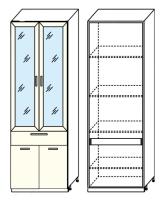 Фото  кухня диана-4 (лдсп) шкаф 800 (шп-2) производитель Фант-мебель