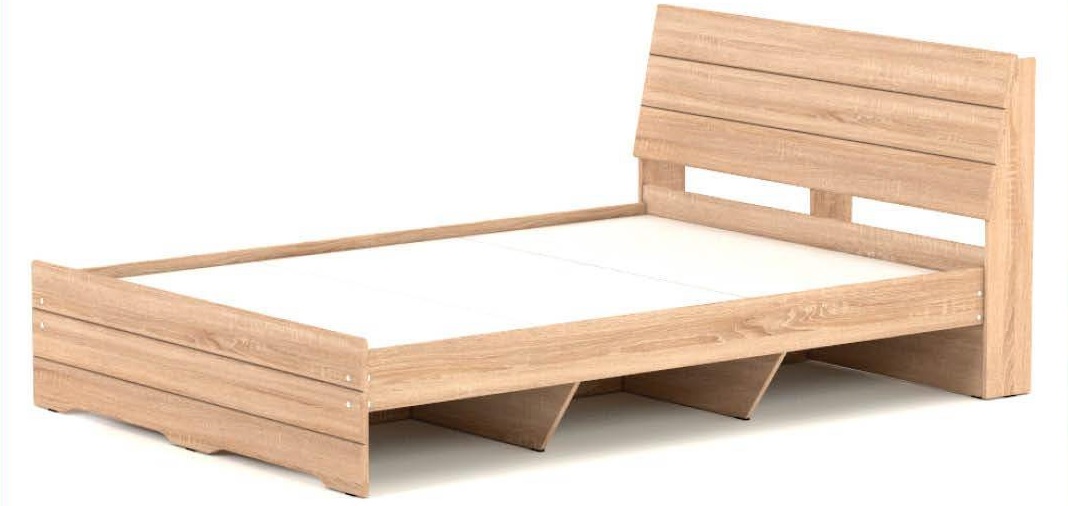 Фото Кровать односпальная К-18 (СМ 90х200) комплектуется настилом от производителя Ромис в Бахчисарае по цене 10 650 ₽