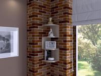 Фото polki-ofisnye полка снейк 2 производитель Бон-мебель