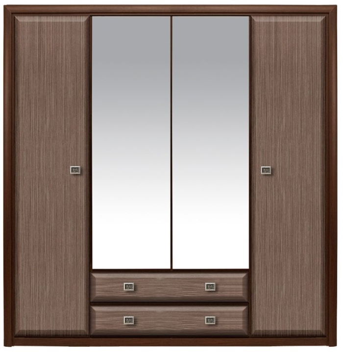 Фото Шкаф Коен SZF4D2S (214) четырехдверный от производителя Black Red White (БРВ) в Бахчисарае по цене 60&nbsp;370 ₽