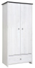 Фото Шкаф Порто SZF2D1S (89) двухдверный от производителя Black Red White (БРВ) в Бахчисарае по цене 20&nbsp;080 ₽