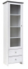 Фото Шкаф-витрина Порто REG1W2S от производителя Black Red White (БРВ) в Бахчисарае по цене 19&nbsp;490 ₽