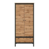 Фото Шкаф Loft SZF2D1S (62) двухдверный от производителя Black Red White (БРВ) в Бахчисарае по цене 26&nbsp;620 ₽
