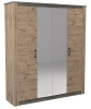 Фото Шкаф Денвер 2300 (192) четырехдверный от производителя СБК в Бахчисарае по цене 47&nbsp;470 ₽