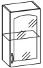 Фото Кухня Селена К-80 (К-56) шкаф навесной 400 (остекленный) от производителя Ставрополь Мебель в Бахчисарае по цене 2&nbsp;310 ₽