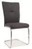 Стул Signal H190  ( Обивка стула:ткань, хром, графит (Signal) )