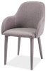 Стул Signal Oscar ( Обивка стула:ткань, серый, серый (Signal) )